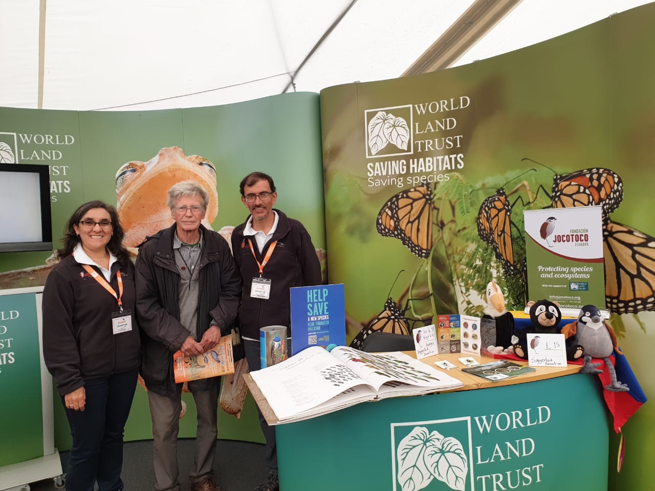 Jocotoco estuvo presente en el Birdfair